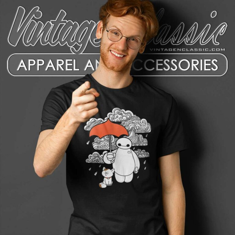 Baymax Patterned Rain Clouds T Shirt Baymax Patterned Rain Clouds T Shirt