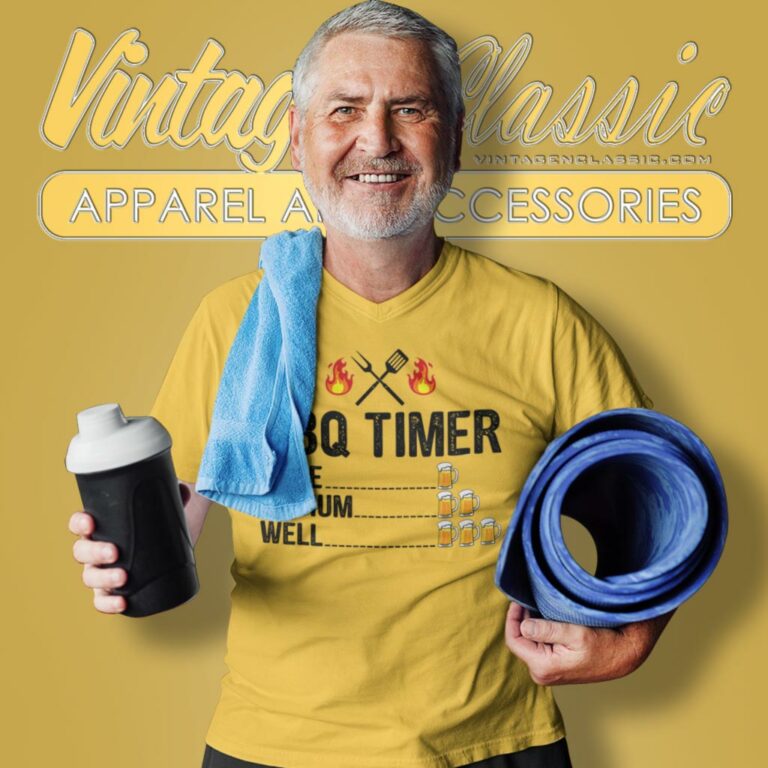 Bbq Timer Barbecue Grilling Beer Drinking V Neck TShirt Bbq Timer Barbecue Grilling Beer Drinking V Neck TShirt