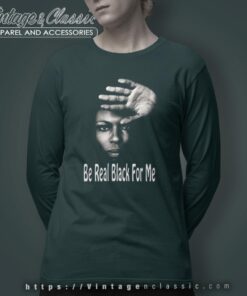 Be Real Black For Me Cleopatra Flack Shirt Long Sleeve Tee