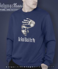 Be Real Black For Me Cleopatra Flack Shirt Sweatshirt