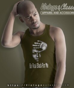 Be Real Black For Me Cleopatra Flack Shirt Tank Top Racerback