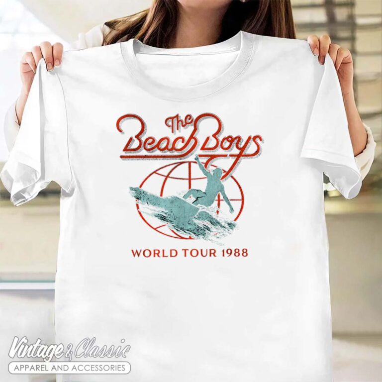 Beach Boys World Tour 1988 Shirt Beach Boys World Tour 1988 Shirt