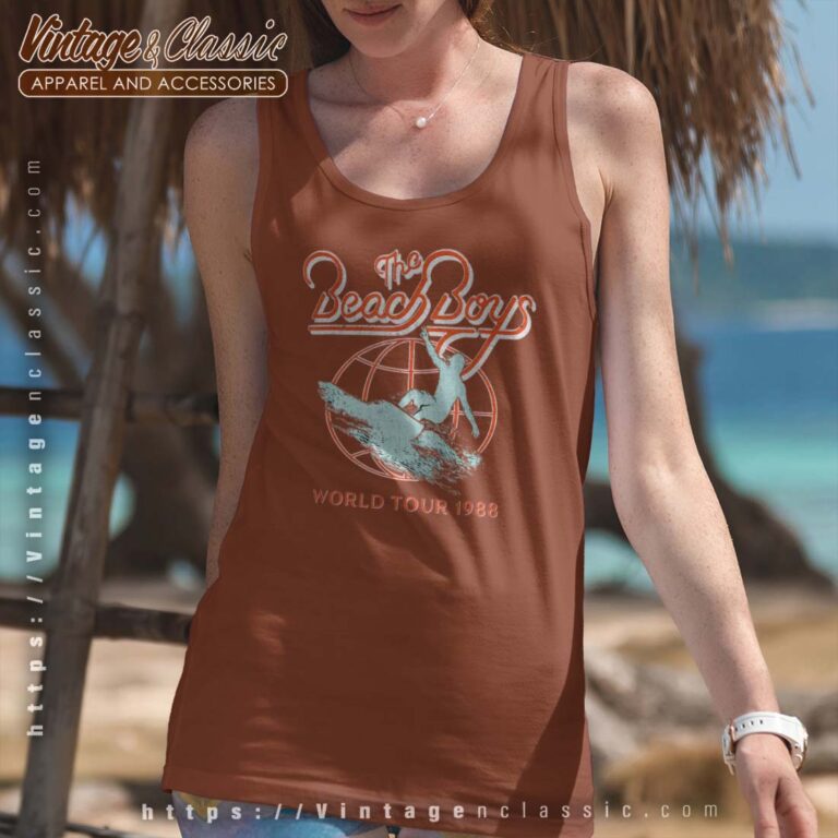 Beach Boys World Tour 1988 Tanktop Beach Boys World Tour 1988 Tanktop