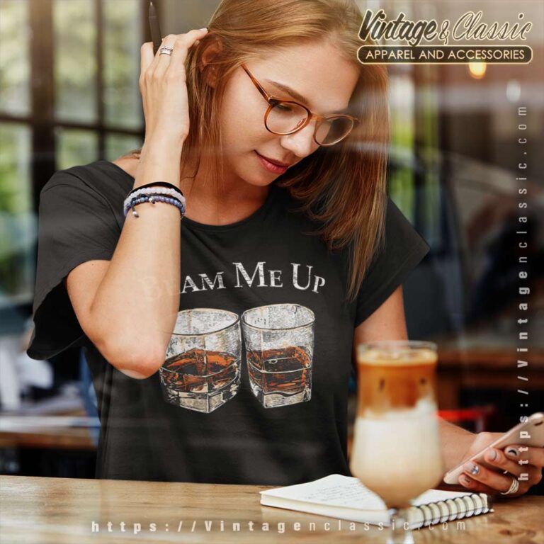Beam Me Up Jim Whiskey Booze Women TShirt Beam Me Up Jim Whiskey Booze Women TShirt