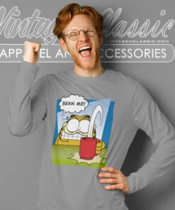 Bean Me Garfield Long Sleeve Tee