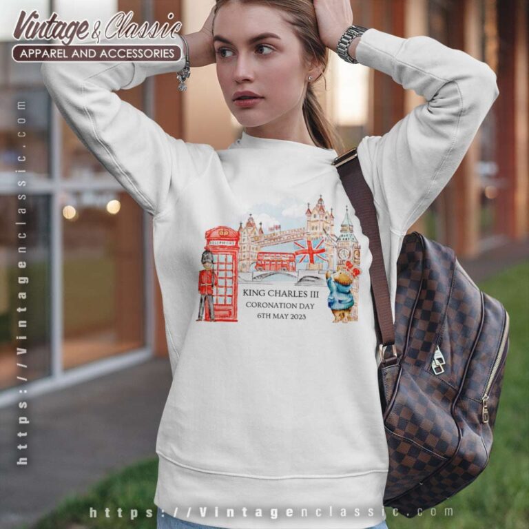 Bear King Charles Iii Coronation Sweatshirt Bear King Charles Iii Coronation Sweatshirt