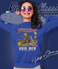 Bear Whiz Beer Biker Brew Sweatshirt