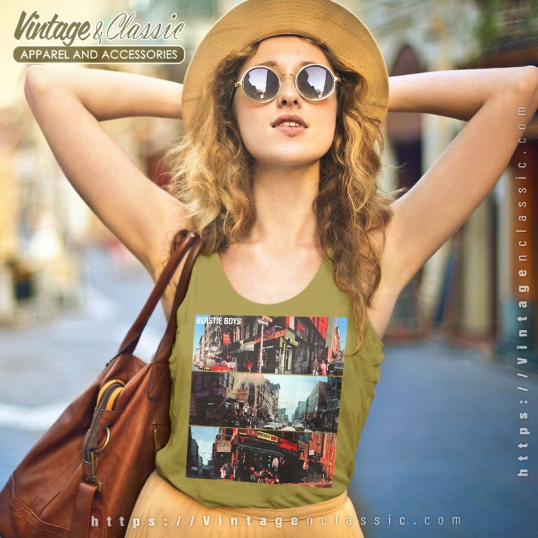 Beastie Boys City Scenes Tank Top Racerback Beastie Boys City Scenes Tank Top Racerback