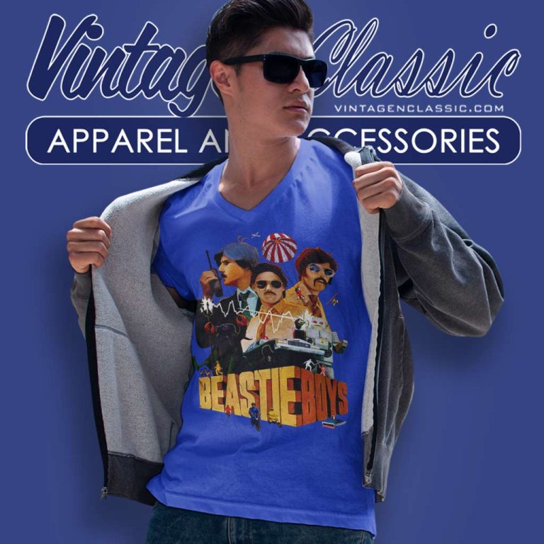 Beastie Boys Criterion V Neck TShirt Beastie Boys Criterion V Neck TShirt