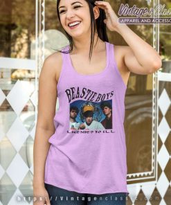 Beastie Boys Licensed To Ill Tank Top Racerback