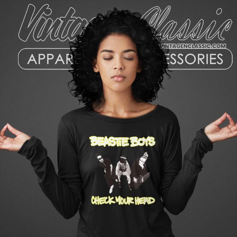 Beastie Boys Shirt Check Your Head Long Sleeve Tee Beastie Boys Shirt Check Your Head Long Sleeve Tee