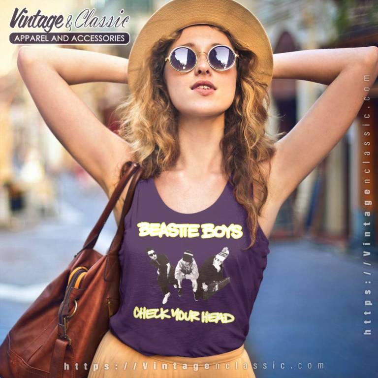 Beastie Boys Shirt Check Your Head Tank Top Racerback Beastie Boys Shirt Check Your Head Tank Top Racerback