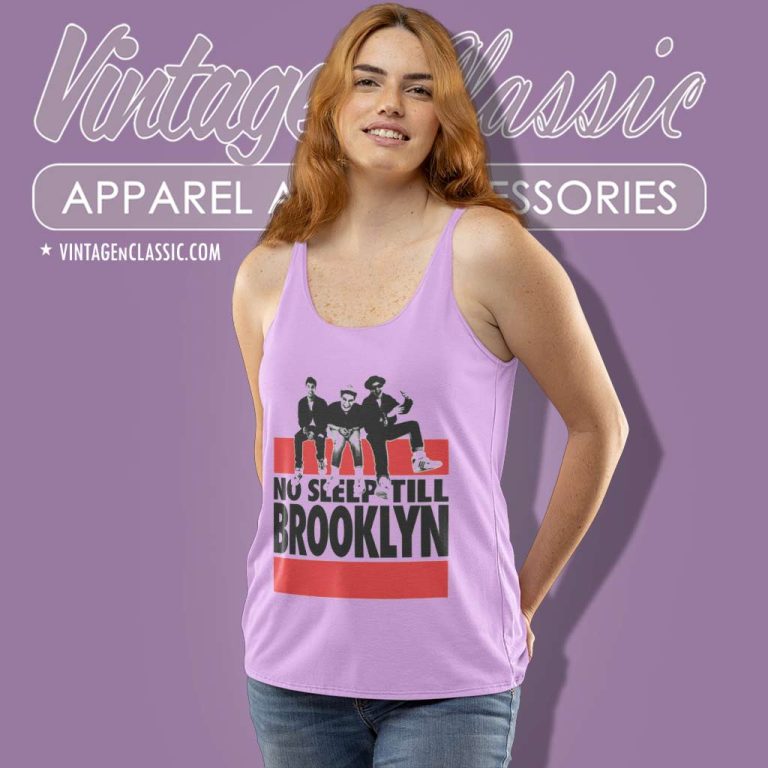 Beastie Boys Shirt No Sleep Till Brooklyn Tank Top Racerback Beastie Boys Shirt No Sleep Till Brooklyn Tank Top Racerback