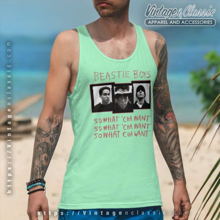 Beastie Boys Shirt So What Cha Want Tank Top Racerback Beastie Boys Shirt So What Cha Want Tank Top Racerback