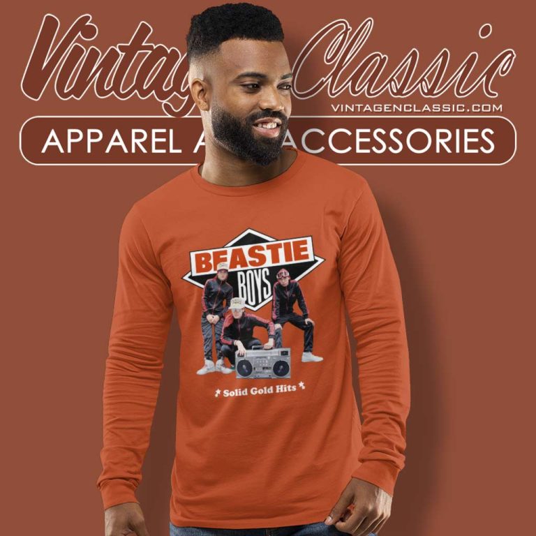 Beastie Boys Shirt Solid Gold Hits Long Sleeve Tee Beastie Boys Shirt Solid Gold Hits Long Sleeve Tee