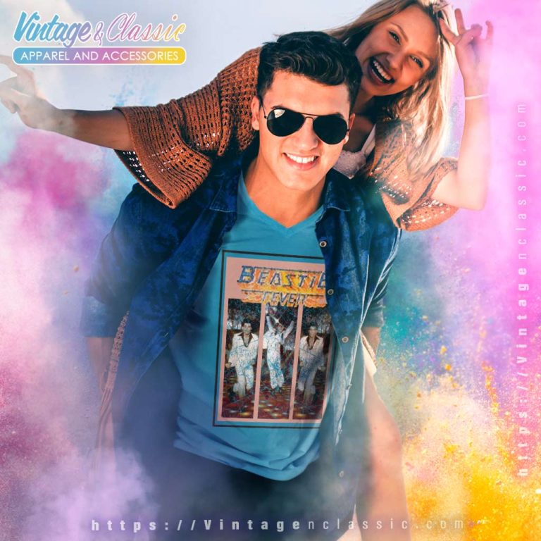 Beastie Boys Vintage V Neck TShirt Beastie Boys Vintage V Neck TShirt