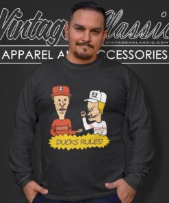 Beavis And Butt Head Anaheim Ducks Rules Shirt 2 Beavis And Butt Head Anaheim Ducks Rules Shirt Long Sleeve Tee