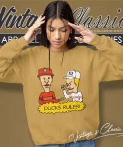 Beavis And Butt Head Anaheim Ducks Rules Shirt