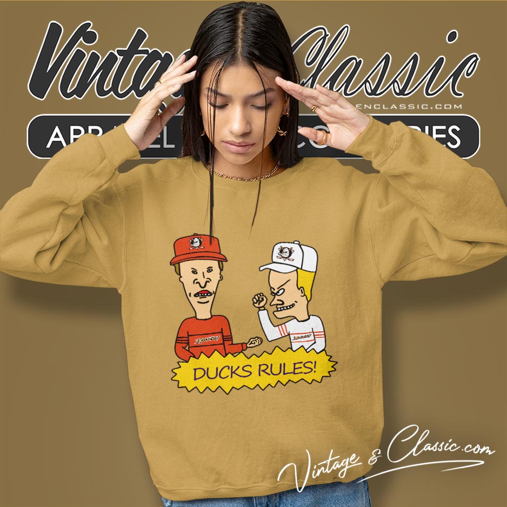 Beavis And Butt Head Anaheim Ducks Rules Shirt Beavis And Butt Head Anaheim Ducks Rules Shirt