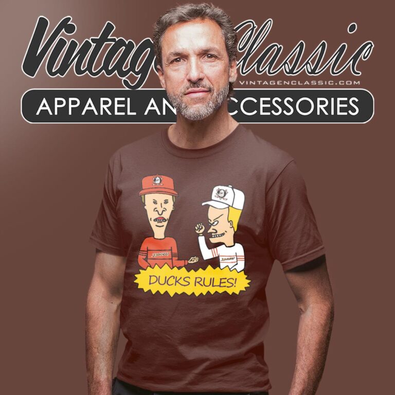 Beavis And Butt Head Anaheim Ducks Rules Shirt T shirt Beavis And Butt Head Anaheim Ducks Rules Shirt T shirt