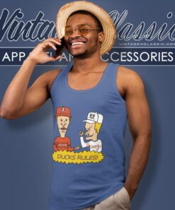 Beavis And Butt Head Anaheim Ducks Rules Shirt 3 Beavis And Butt Head Anaheim Ducks Rules Shirt Tank Top Racerback