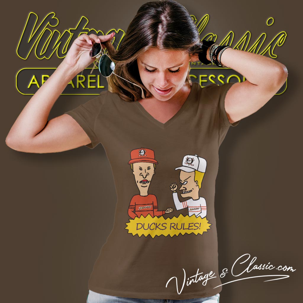 Beavis And Butt Head Anaheim Ducks Rules Shirt Beavis And Butt Head Anaheim Ducks Rules Shirt