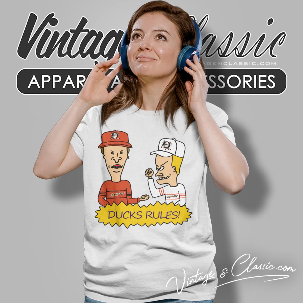 Beavis And Butt Head Anaheim Ducks Rules Shirt Beavis And Butt Head Anaheim Ducks Rules Shirt