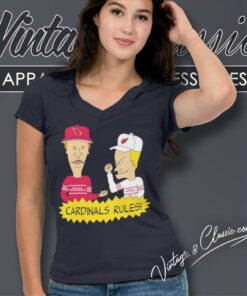 Beavis And Butt Head Arizona Cardinals Rules V Neck TShirt