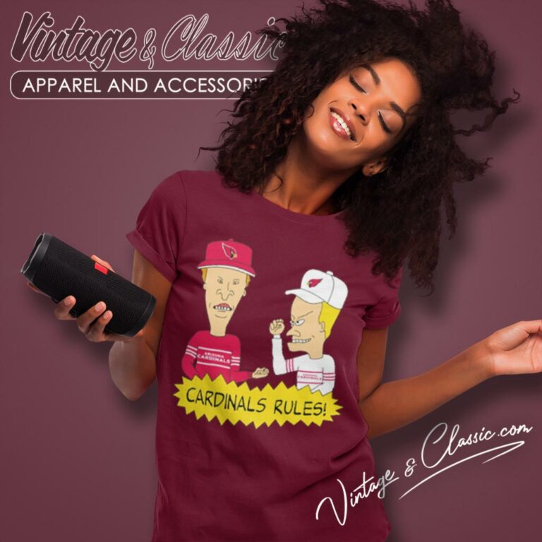 Beavis And Butt Head Arizona Cardinals Rules Women T Shirt Beavis And Butt Head Arizona Cardinals Rules Women T Shirt