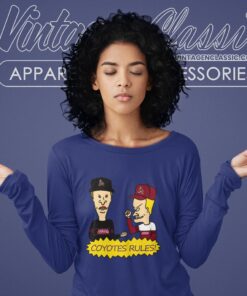 Beavis And Butt Head Arizona Coyotes Rules Shirt