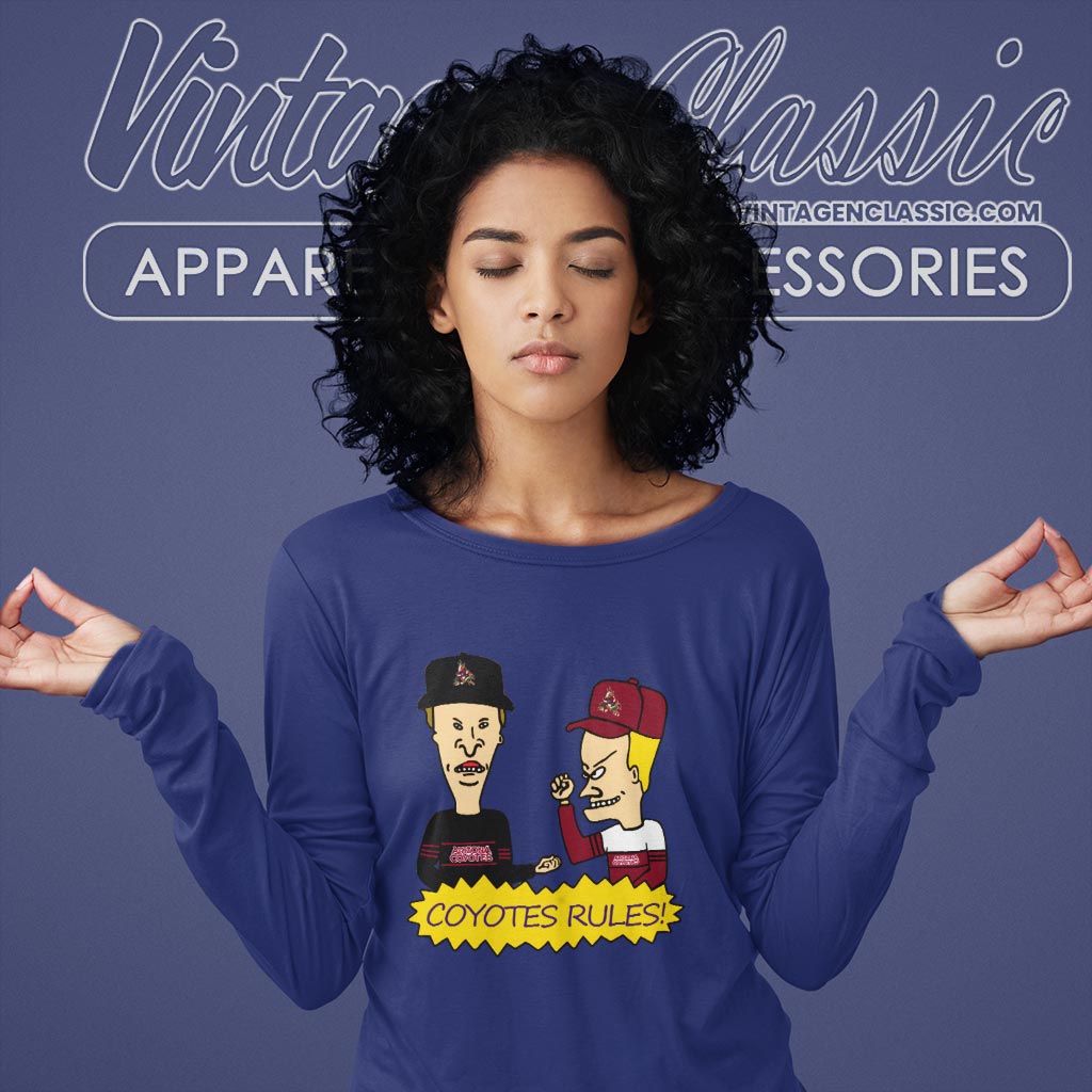 Beavis And Butt Head Arizona Coyotes Rules Shirt Beavis And Butt Head Arizona Coyotes Rules Shirt