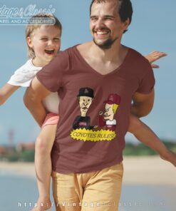 Beavis And Butt Head Arizona Coyotes Rules Shirt 5 Beavis And Butt Head Arizona Coyotes Rules Shirt V Neck TShirt