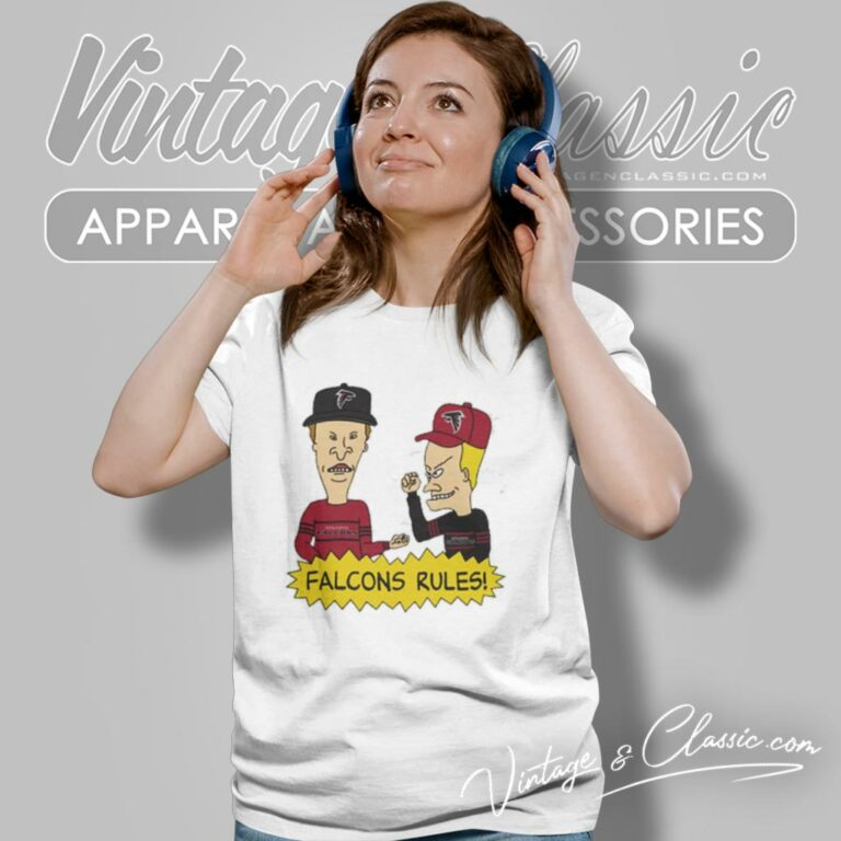 Beavis And Butt Head Atlanta Falcons Rules Women T Shirt Beavis And Butt Head Atlanta Falcons Rules Women T Shirt