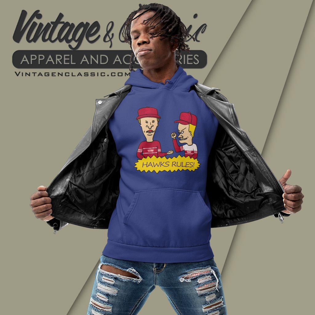 Beavis And Butt Head Atlanta Hawks Rules Shirt Beavis And Butt Head Atlanta Hawks Rules Shirt