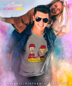 Beavis And Butt Head Atlanta Hawks Rules Shirt 6 Beavis And Butt Head Atlanta Hawks Rules Shirt V Neck TShirt