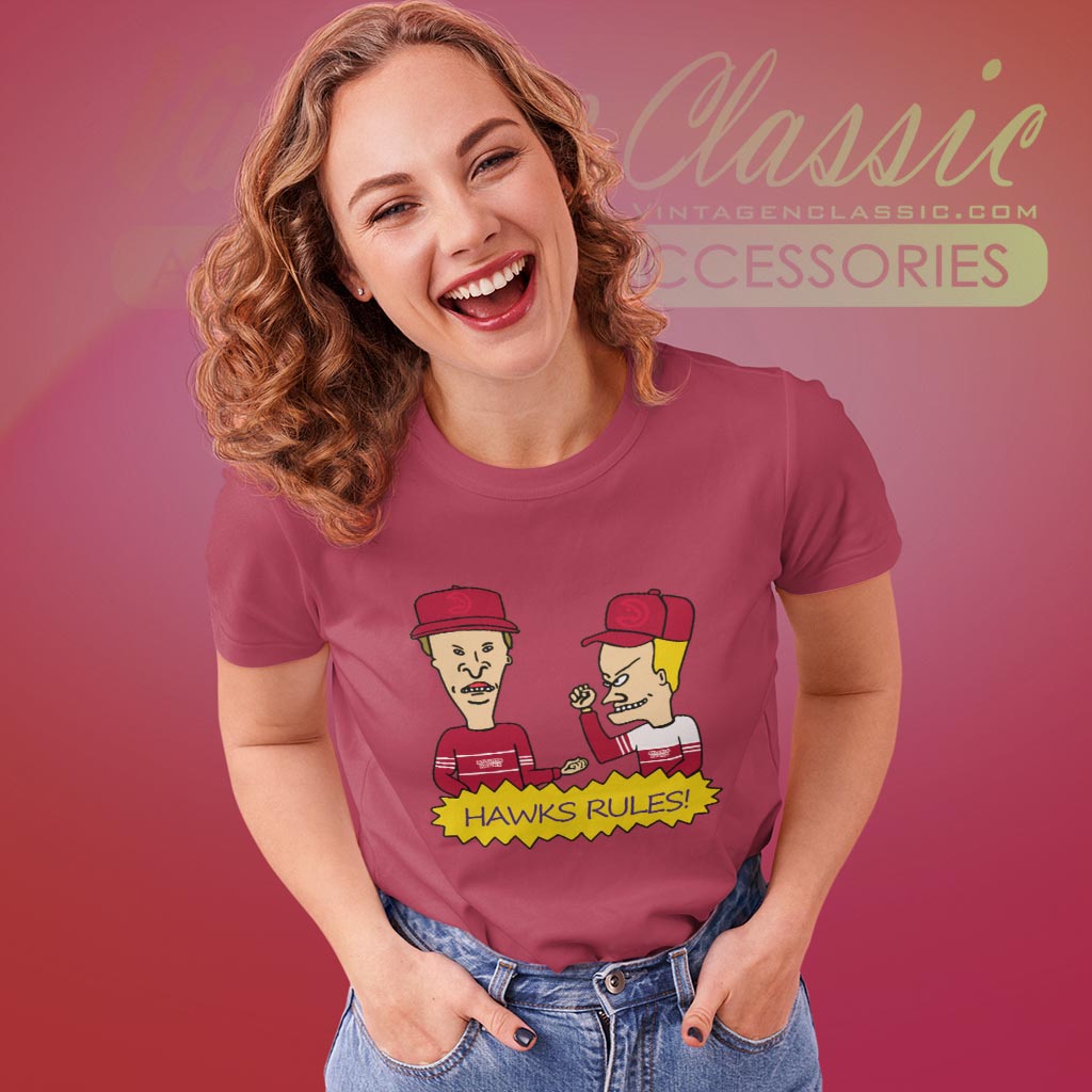 Beavis And Butt Head Atlanta Hawks Rules Shirt Beavis And Butt Head Atlanta Hawks Rules Shirt