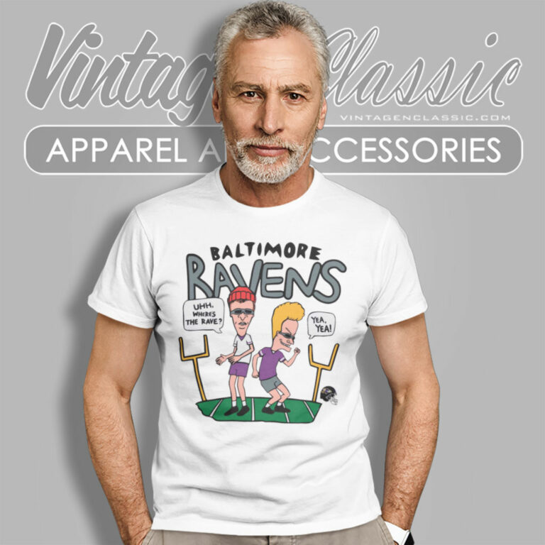 Beavis And Butt Head Baltimore Ravens T Shirt Beavis And Butt Head Baltimore Ravens T Shirt