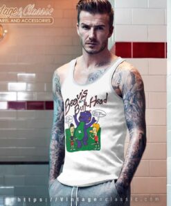 Beavis And Butt Head Barney The Dinosaur Tank Top Racerback