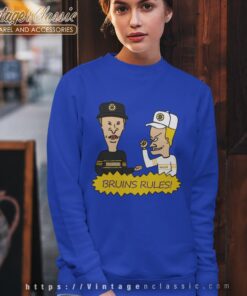 Beavis And Butt Head Boston Bruins Rules Shirt 3 Beavis And Butt Head Boston Bruins Rules Shirt Sweatshirt