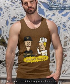 Beavis And Butt Head Boston Bruins Rules Shirt 4 Beavis And Butt Head Boston Bruins Rules Shirt Tank Top Racerback