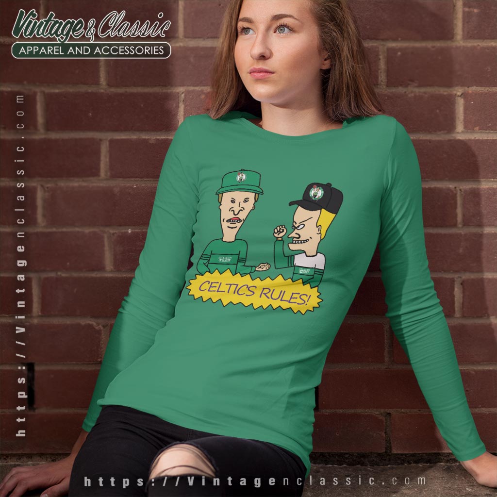 Beavis And Butt Head Boston Celtics Rules Shirt Beavis And Butt Head Boston Celtics Rules Shirt