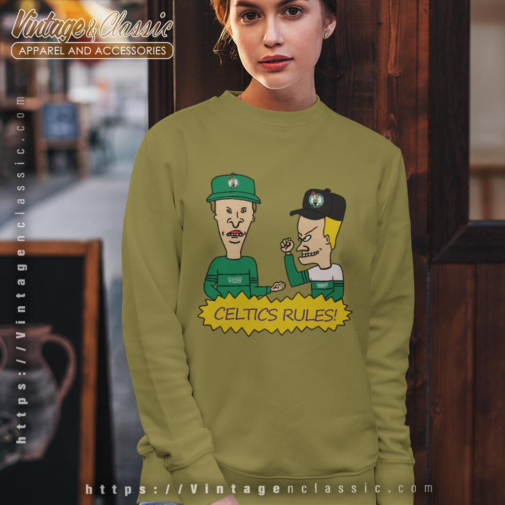 Beavis And Butt Head Boston Celtics Rules Shirt Beavis And Butt Head Boston Celtics Rules Shirt