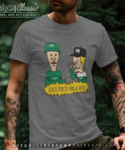 Beavis And Butt Head Boston Celtics Rules Shirt 5 Beavis And Butt Head Boston Celtics Rules Shirt T shirt