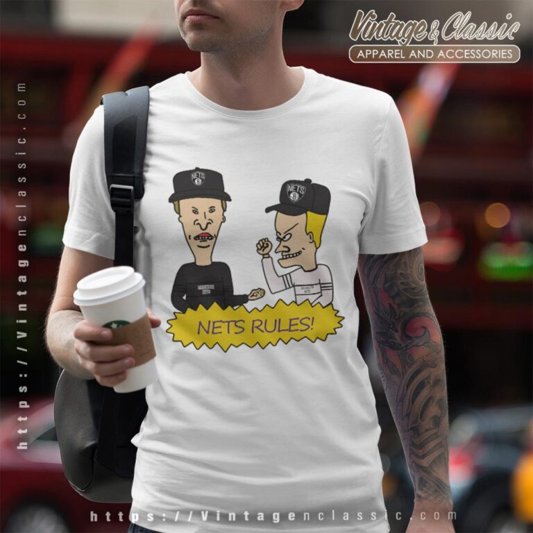Beavis And Butt Head Brooklyn Nets Rules Shirt T shirt Beavis And Butt Head Brooklyn Nets Rules Shirt T shirt