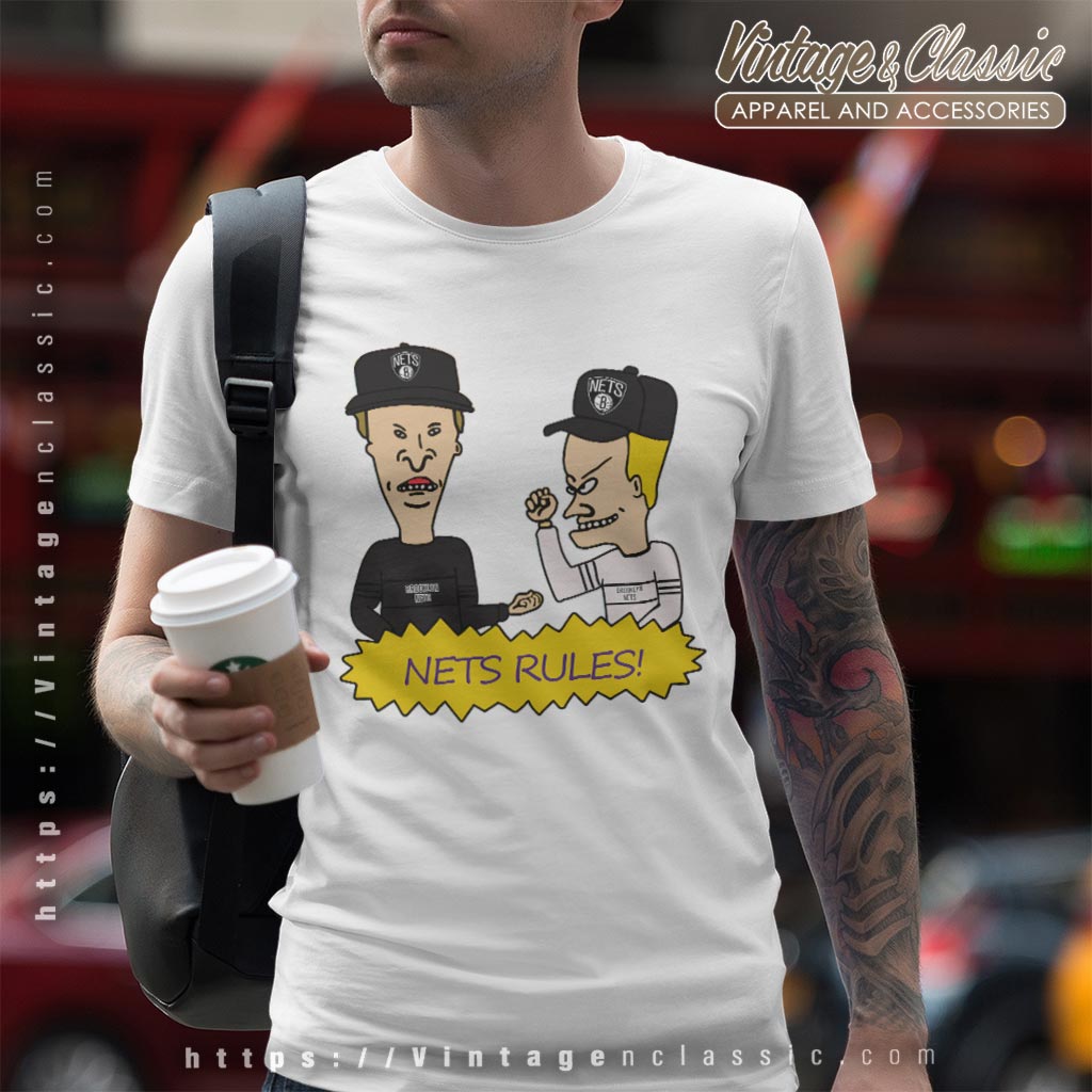 Beavis And Butt Head Brooklyn Nets Rules Shirt Beavis And Butt Head Brooklyn Nets Rules Shirt