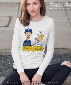 Beavis And Butt Head Buffalo Sabres Rules Shirt