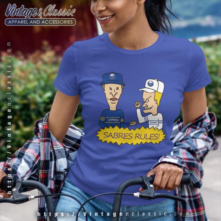 Beavis And Butt Head Buffalo Sabres Rules Shirt Women T shirt Beavis And Butt Head Buffalo Sabres Rules Shirt Women T shirt