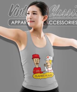 Beavis And Butt Head Calgary Flames Rules Shirt