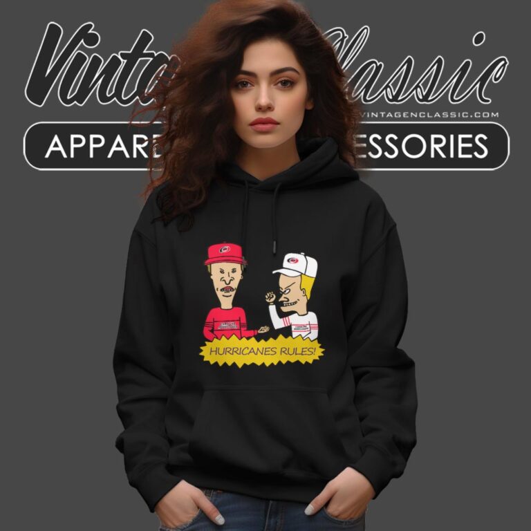 Beavis And Butt Head Carolina Hurricanes Rules Shirt Hoodie Beavis And Butt Head Carolina Hurricanes Rules Shirt Hoodie