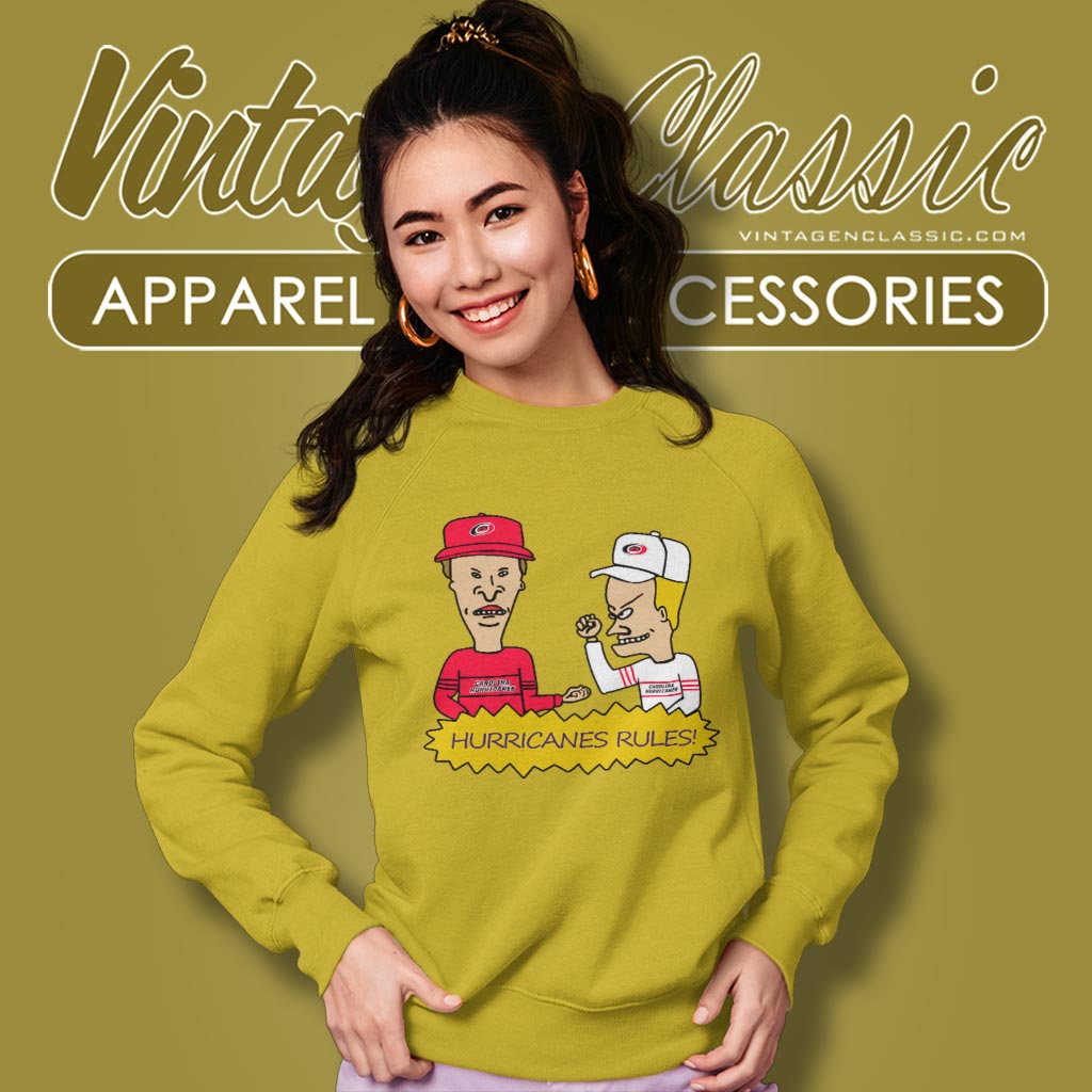 Beavis And Butt Head Carolina Hurricanes Rules Shirt Beavis And Butt Head Carolina Hurricanes Rules Shirt